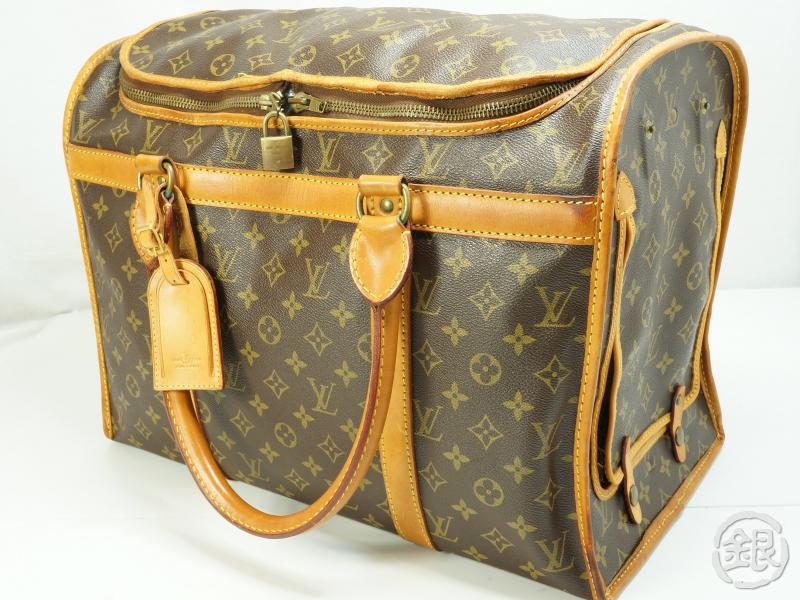 AUTHENTIC PRE-OWNED LOUIS VUITTON MONOGRAM VINTAGE SAC CHIEN 45 LARGE ...